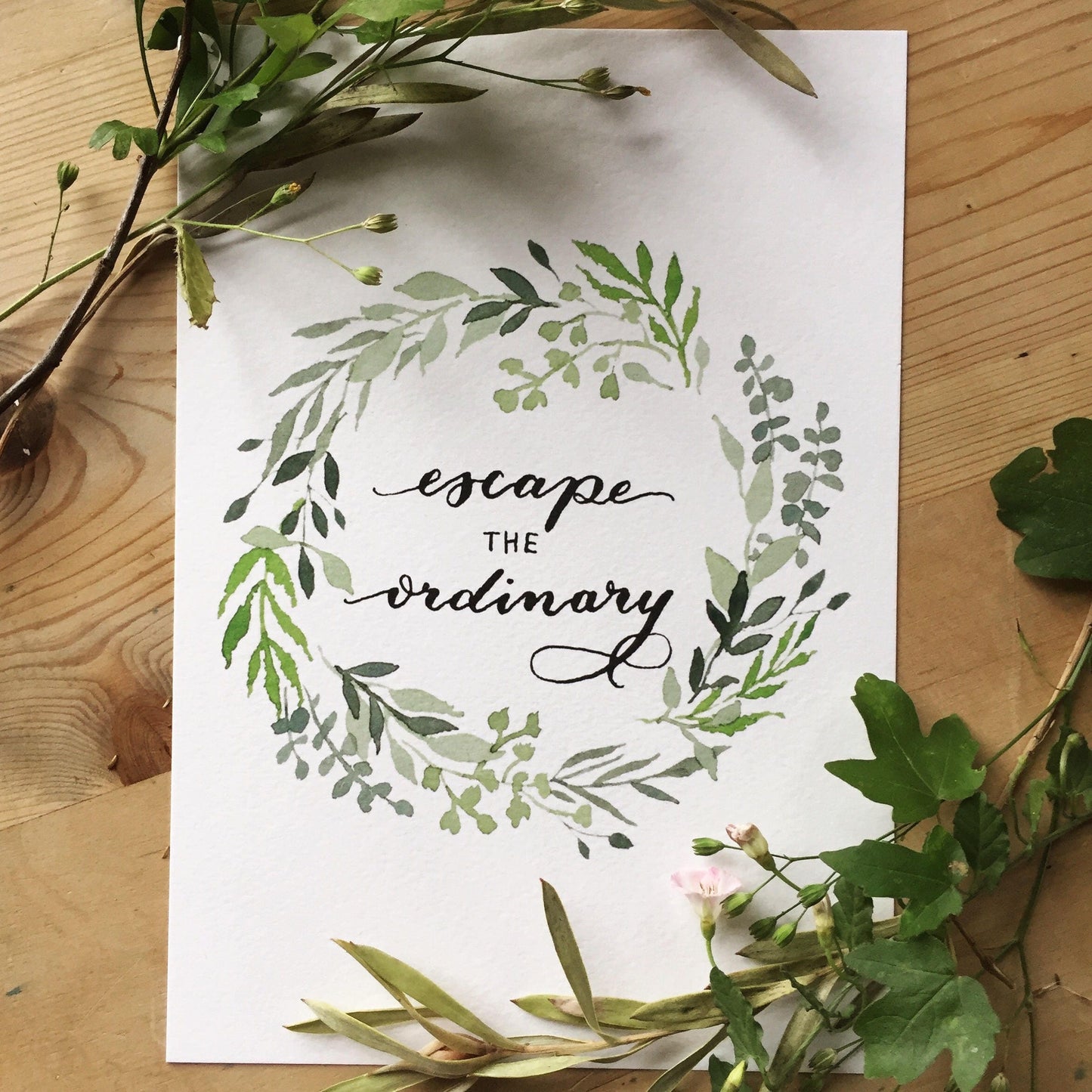 Escape The Ordinary A5 Print