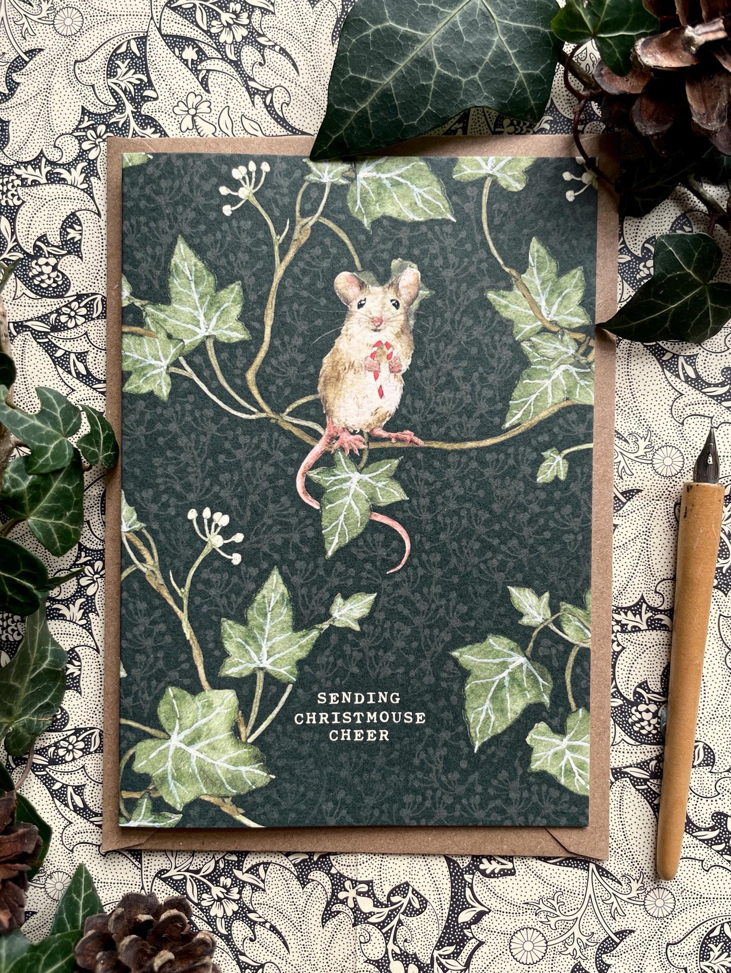 Christmas Mice Luxury Whimsical Greetings Card Box Set