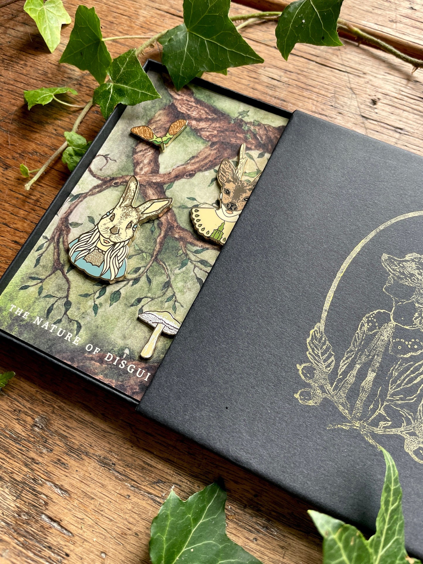 The Nature of Disguise Luxury Enamel Pin Box Set