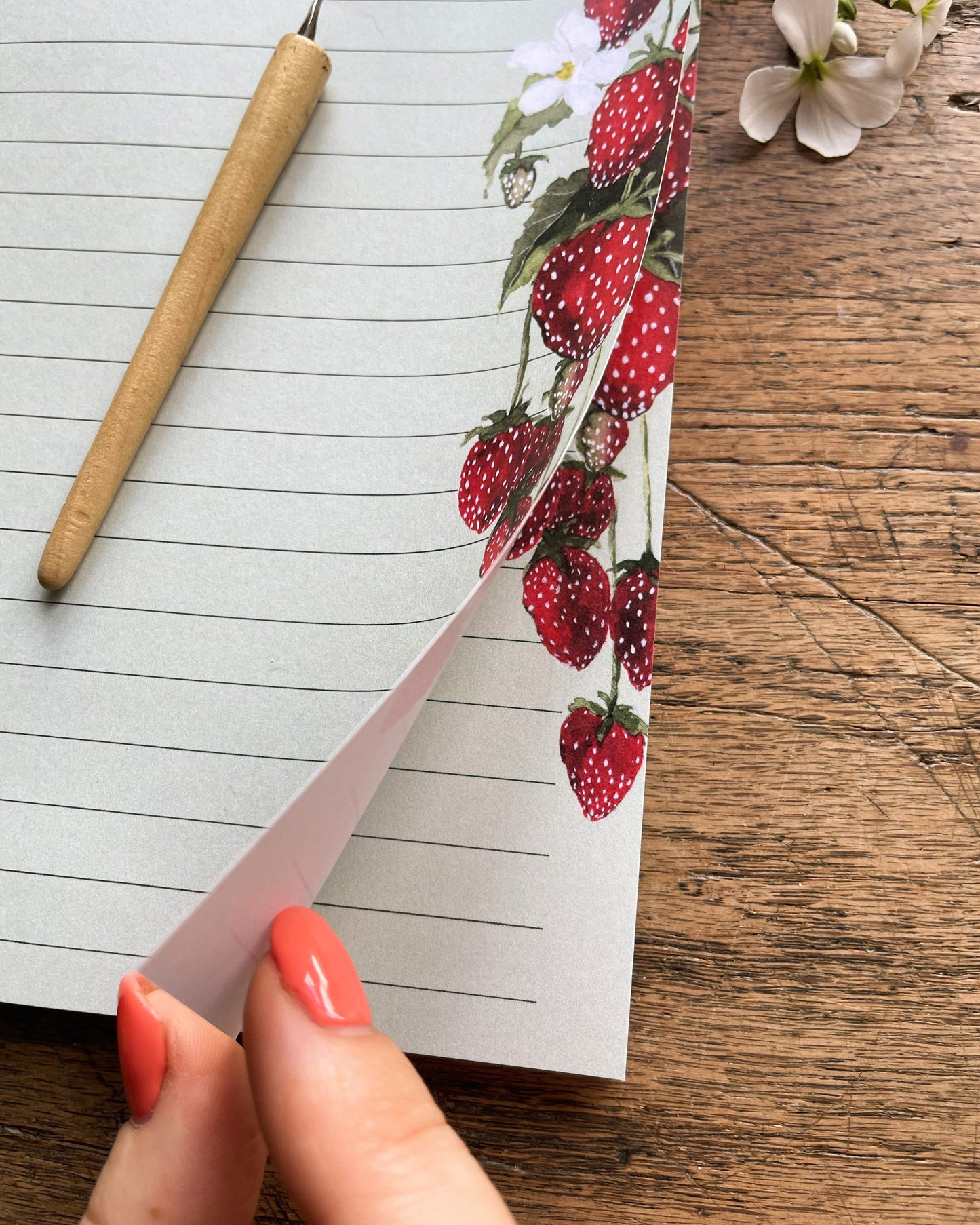 A Berry Important List Notepad | Floral Botanical Watercolour Stationery